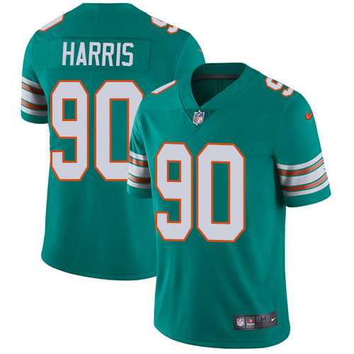 Nike Miami Dolphins #90 Charles Harris Aqua Green Alternate NFL Vapor Untouchable Limited Jersey,We sell and wholesale Nike Miami Dolphins #90 Charles Harris Aqua Green Alternate NFL Vapor Untouchable Limited Jersey on line form chian!